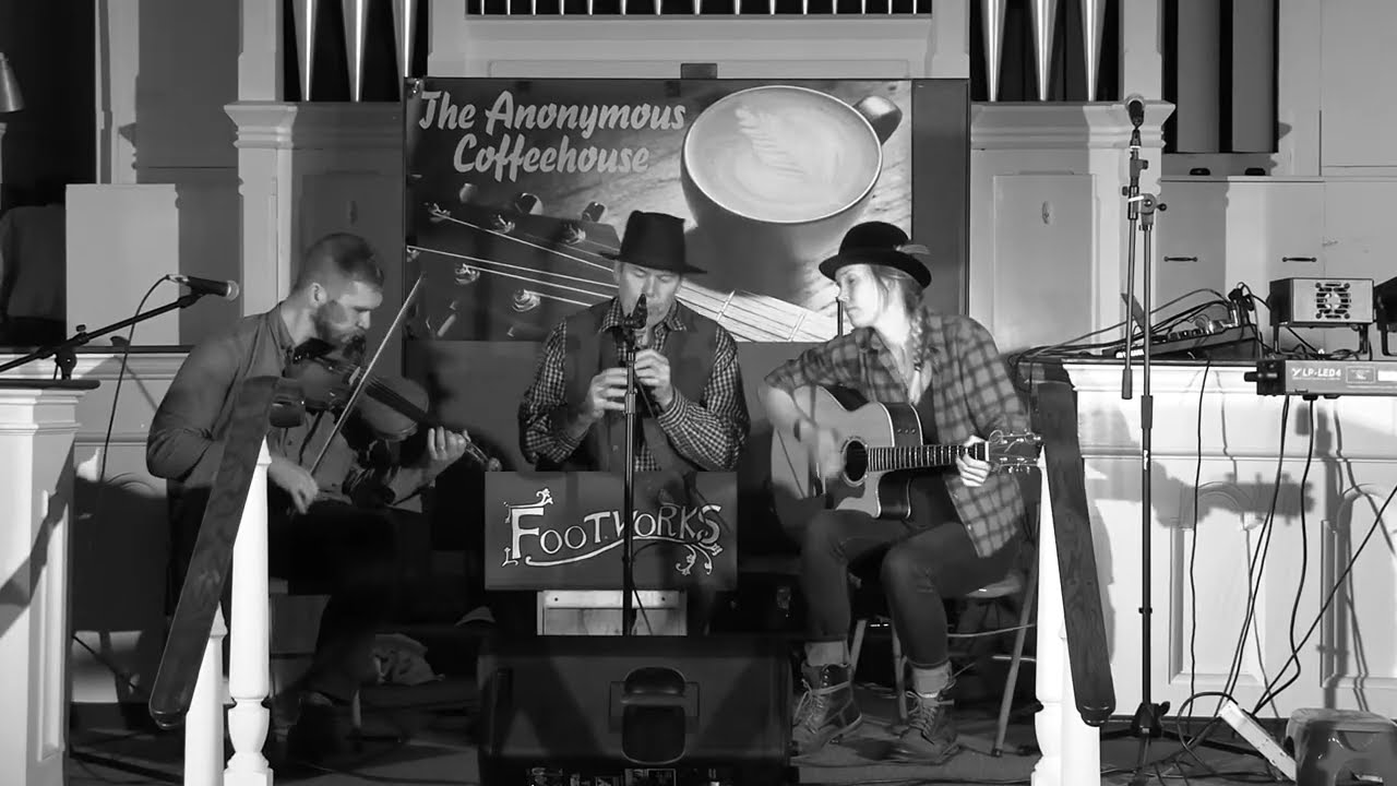 FOOTWORKS at the Anonymous Coffeehouse in Lebanon, New Hampshire on October 8, 2021