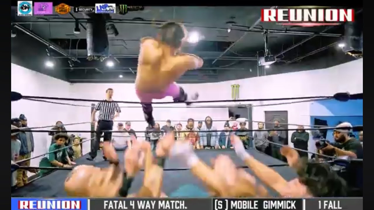 Jeff The Skywalker vs Tommy Invincible vs Robbie Romero vs Caveman  