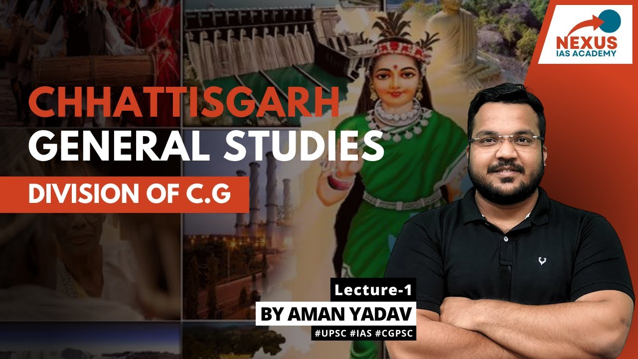 L1: Division of Chhattisgarh | CG GS || CGPSC