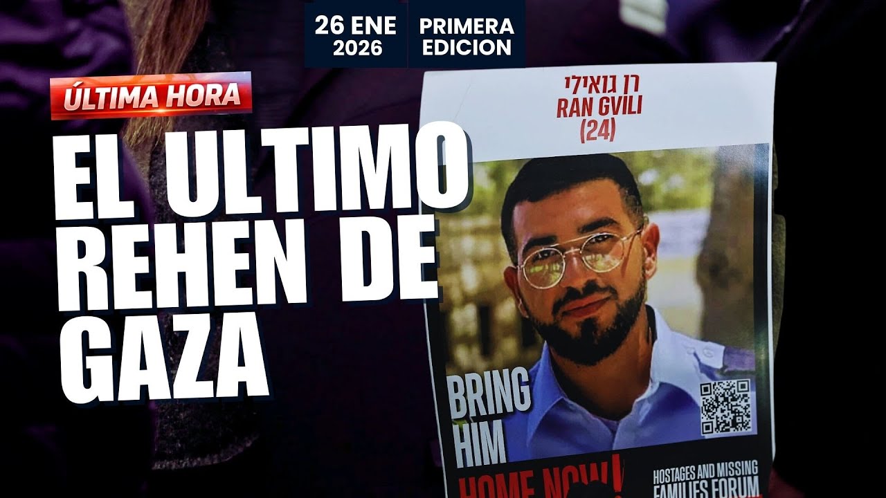 NOTICIAS DE ISRAEL | EL ULTIMO REHEN DE GAZA | ULTIMA HORA | #gaza  #rangvili  @LabranzaTV / LTV