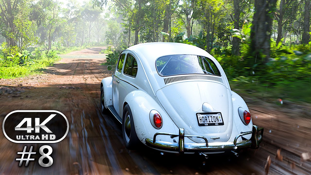 Прохождение геймплея Forza Horizon 5. Часть 8 — FH5 PC 4K 60FPS. Без комментариев.