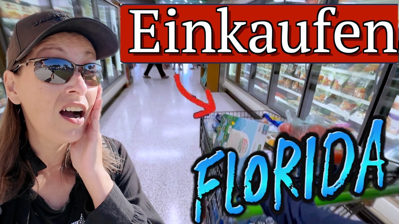 🇺🇸  Einkaufen im amerikanischen Supermarkt, XXL Einkauf DAS WAR TEUER - USA Auswanderer VLOG