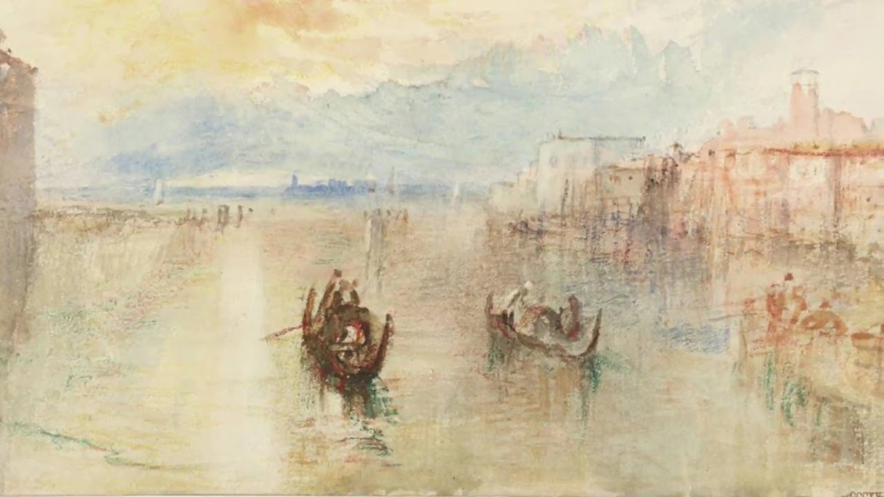 【 BEST WATERCOLOR 】Venice  The Giudecca Canal, - Joseph Mallord William Turner