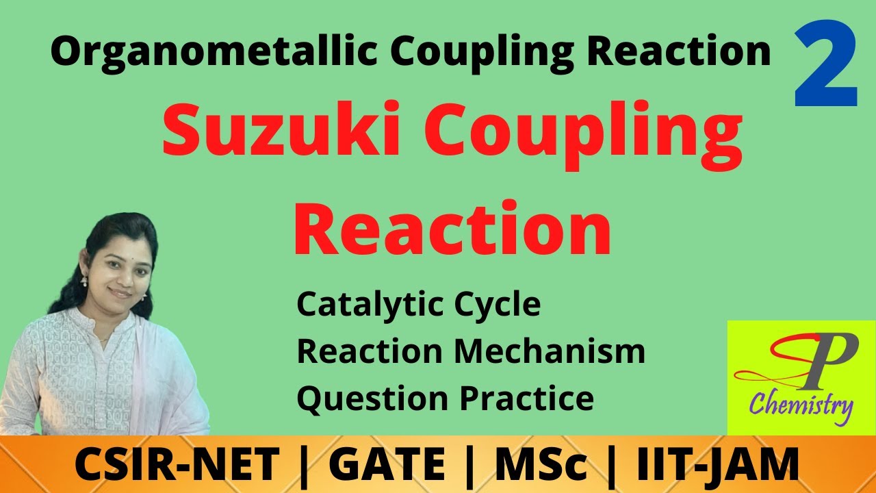 Suzuki Coupling Reaction | Mechanism | Catalytic Cycle | CSIR-NET | GATE