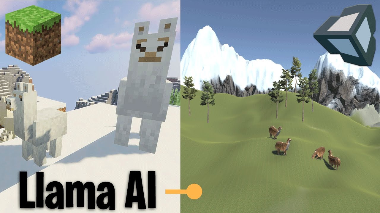 How To Make Llama AI Like Minecraft [Unity Tutorial]