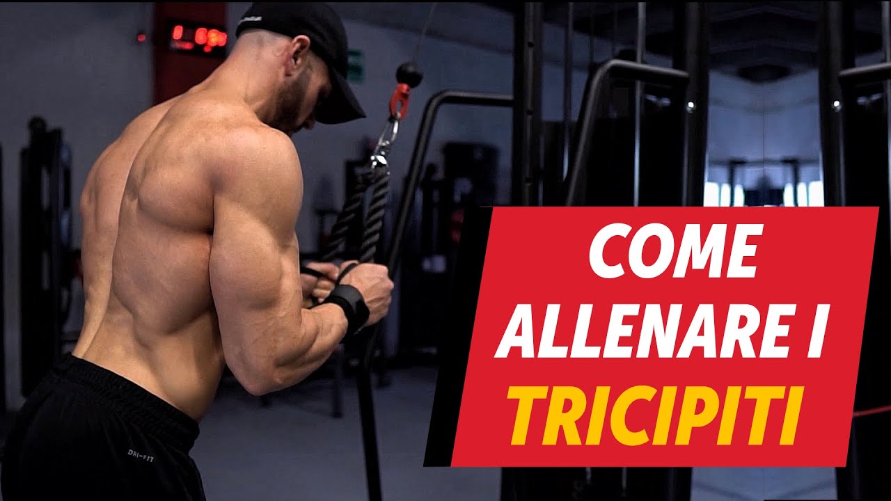 Come allenare i TRICIPITI