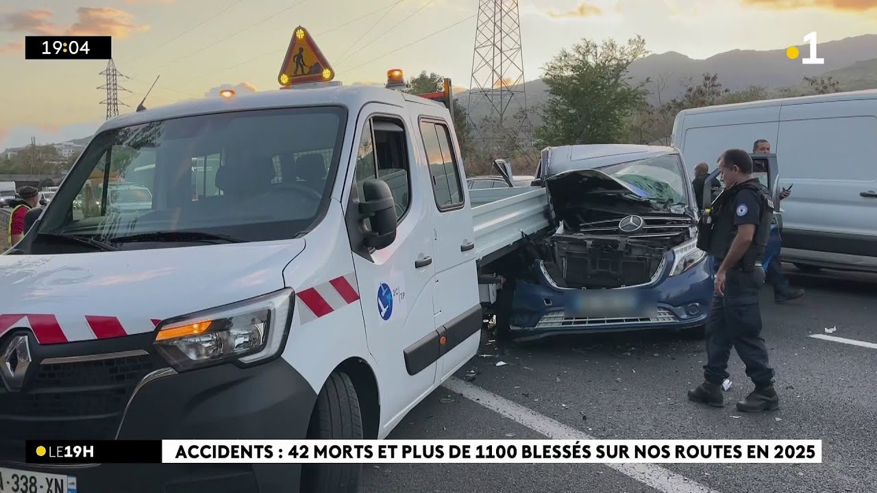 Appel à la prudence sur les routes après une mauvaise année 2025