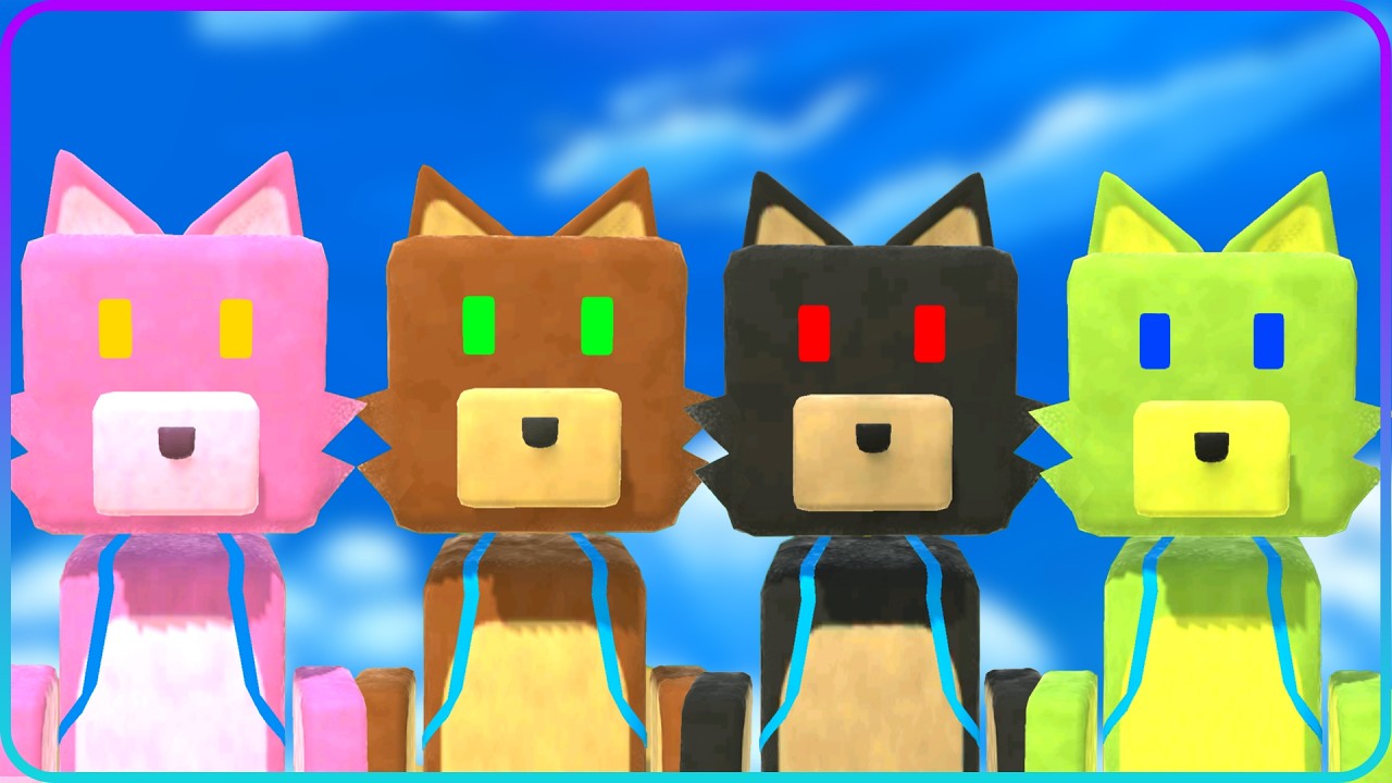 What's Hiding Behind Those Multicolored Eyes Super Bear Adventure