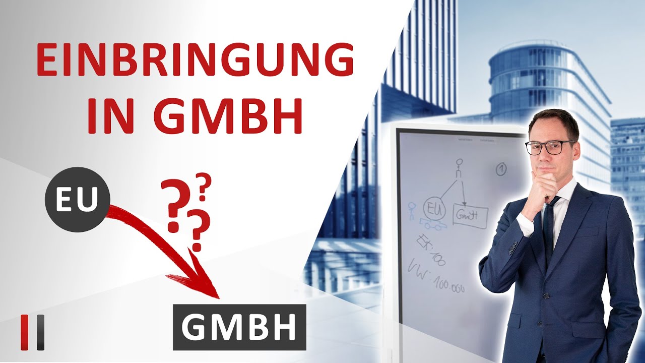 Einbringung Einzelunternehmen in eine GmbH: Bargründung mit Sachkapitalerhöhung