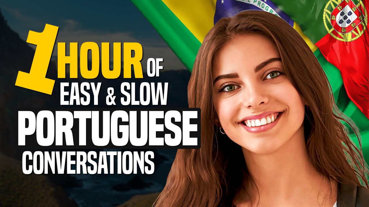 Learn Brazilian Portuguese: A 1-Hour Beginner Conversation Course (for daily life)