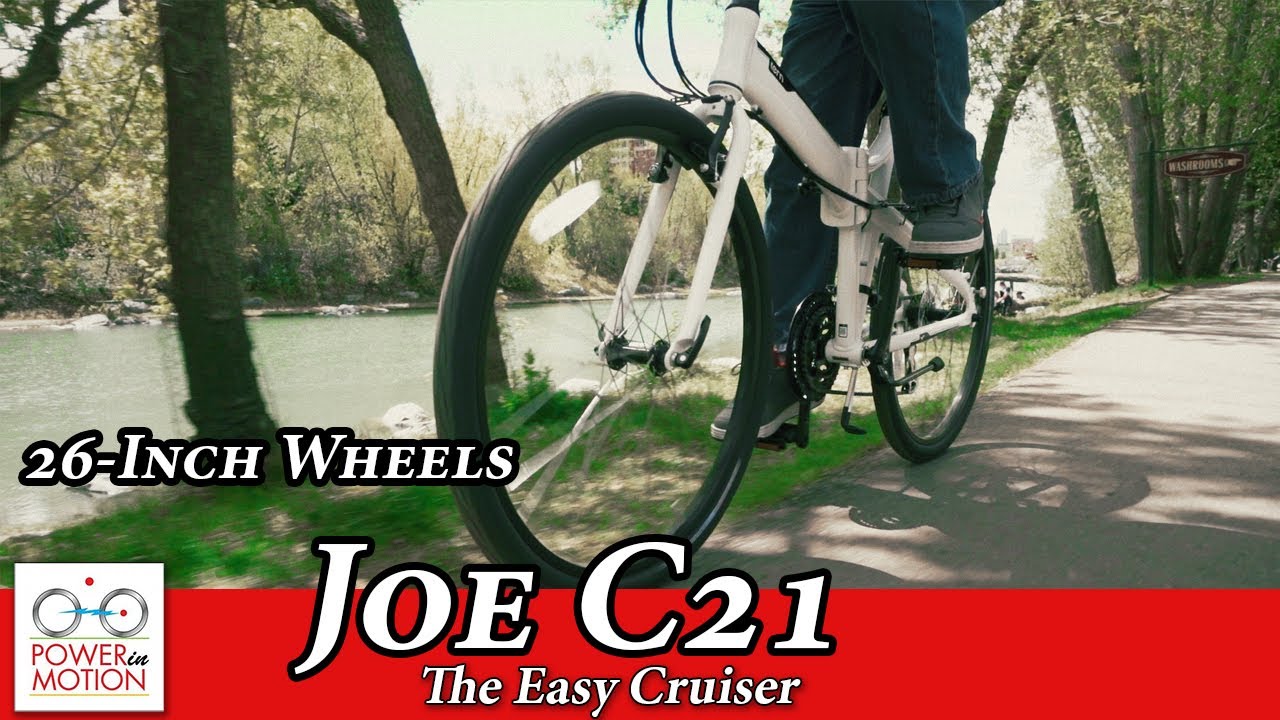 Tern Joe C21: The Easy Cruiser | Folding Bike Calgary | Alberta | Edmonton | Montague