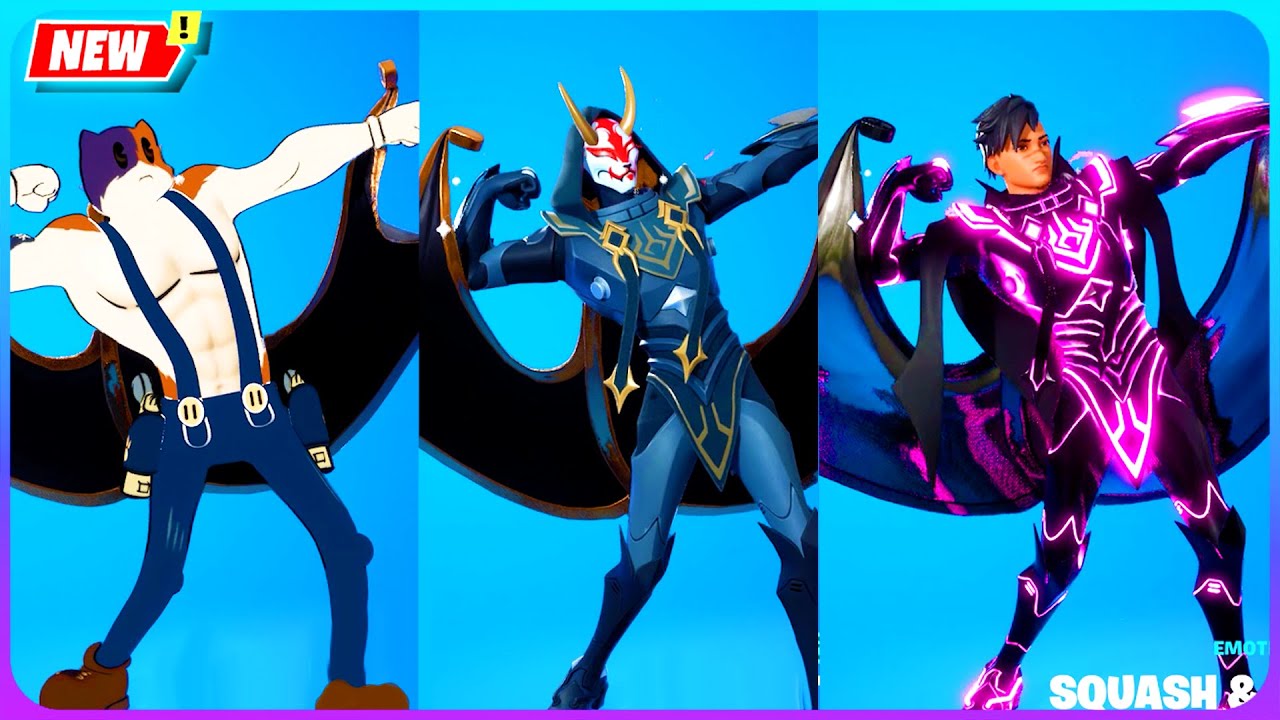 Fortnite STRAY doing Funny Built In Emotes #2