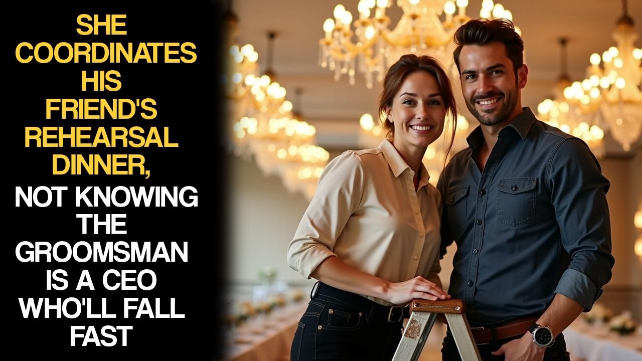 She Coordinates His Friend's Rehearsal Dinner, Not Knowing The Groomsman Is A CEO Who'll Fall Fast