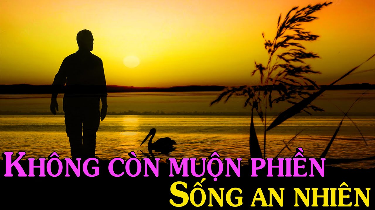 KHÔNG CÒN MUỘN PHIỀN, SỐNG AN NHIÊN - Thiền Đạo