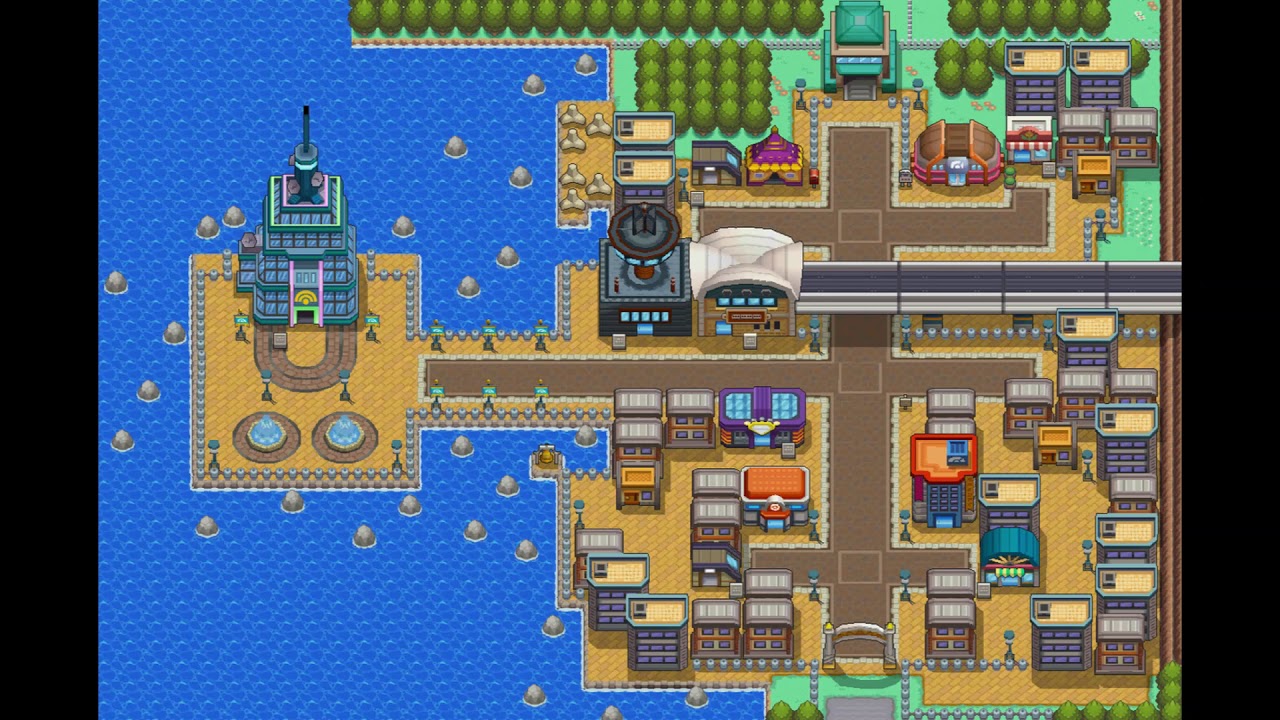 금빛시티 / 포켓몬 추억 브금 / 하트골드 / 소울실버 / 하골소실 / bgm / ost / Goldenrod City / pokemon / HGSS