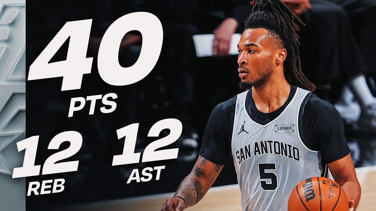 Stephon Castle Makes NBA History With 40-PT TRIPLE-DOUBLE | February 7, 2026