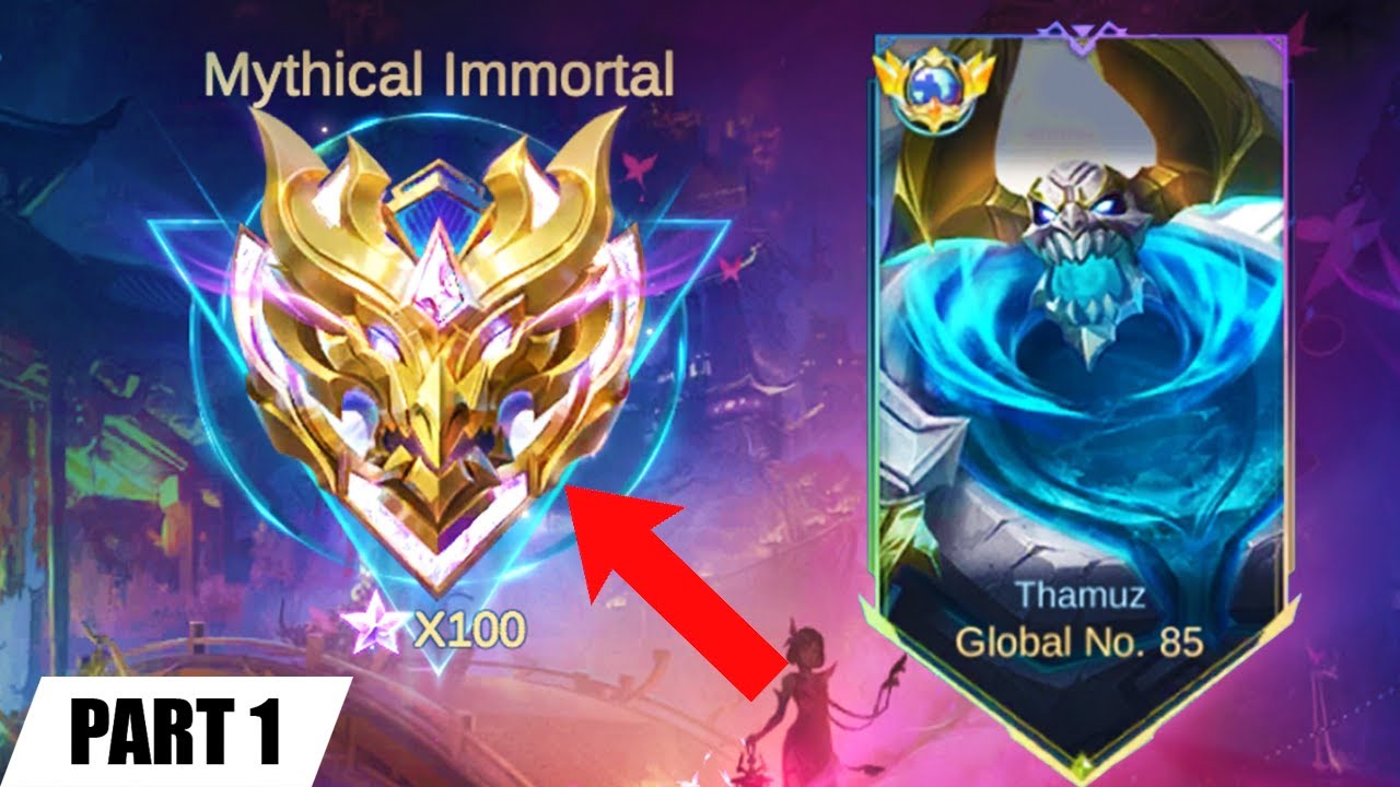 I Reached MYTHICAL IMMORTAL Using Only THAMUZ in SOLO RANKED