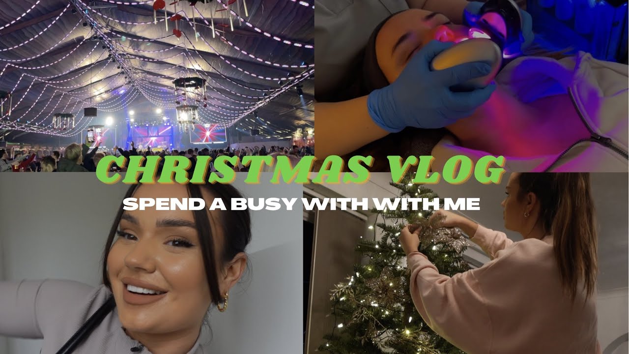 SPEND A CHRISTMASSY WEEK WITH ME | glow up, winter wonderland, story times, baby shower & lots more!