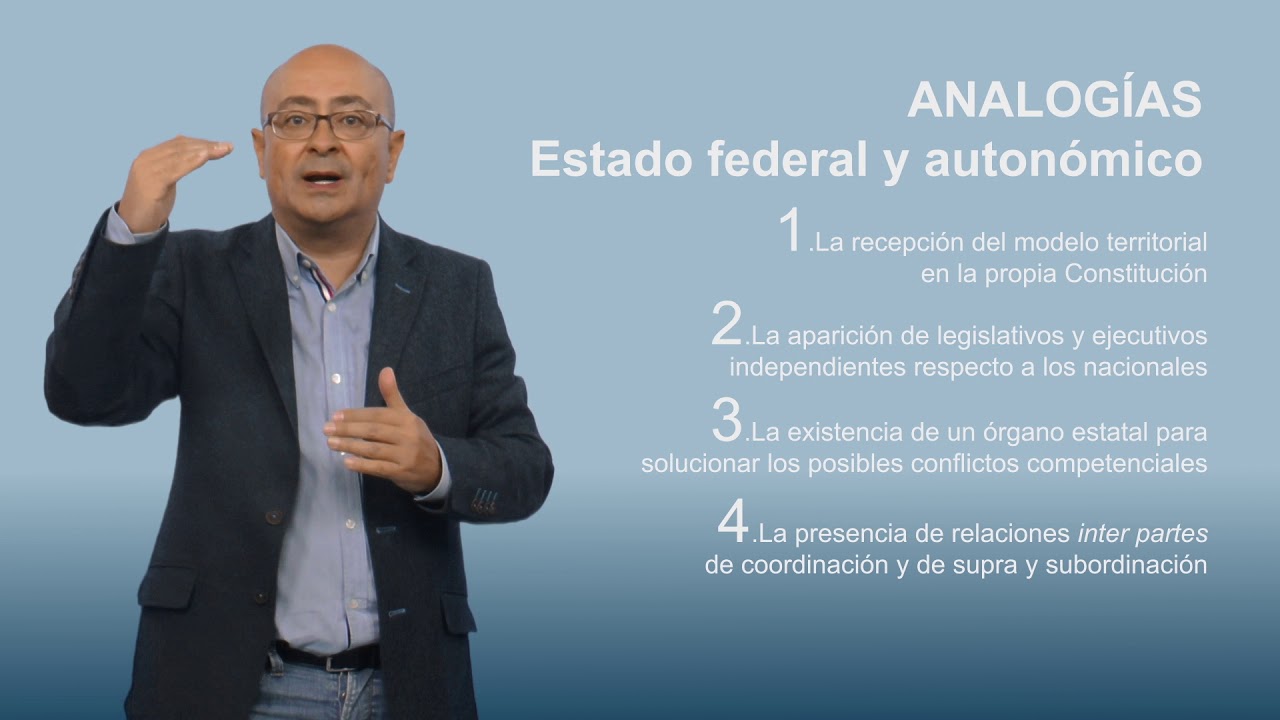 Definición Conceptual (III): Analogías Entre El Estado Federal Y El Estado Autonómico