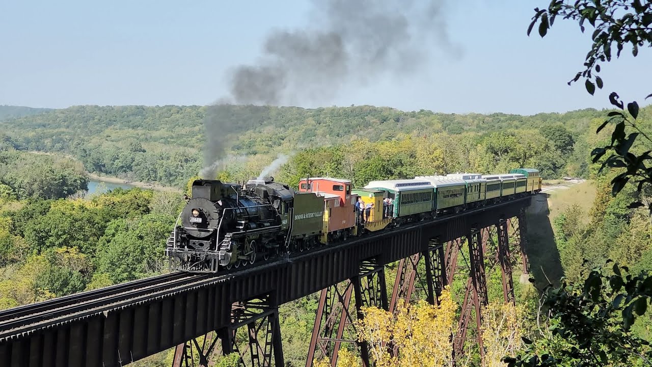 An adventure on the Boone Scenic Valley Railroad on September 27th, 2025 in Boone, IA