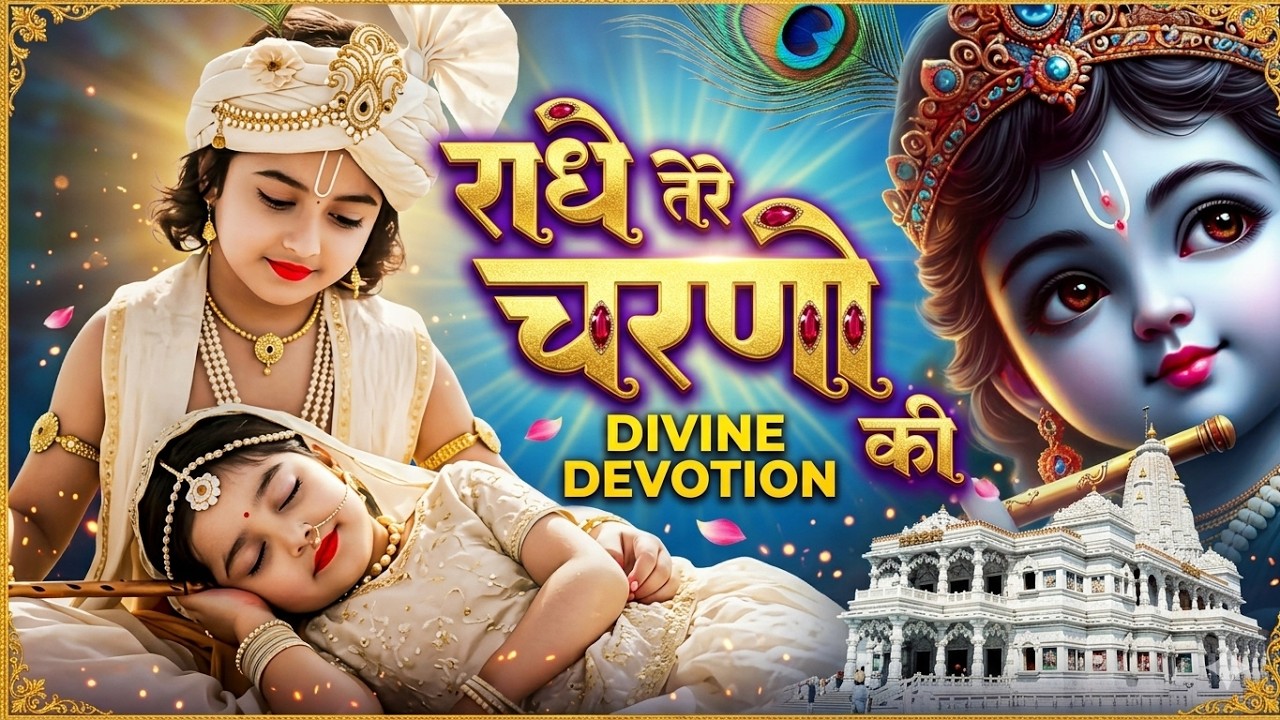 राधे तेरे चरणों की धूल जो मिल जाए | Radhe Tere Charno Ki | Bhumika Sharma | Krishna New Bhajan 2025