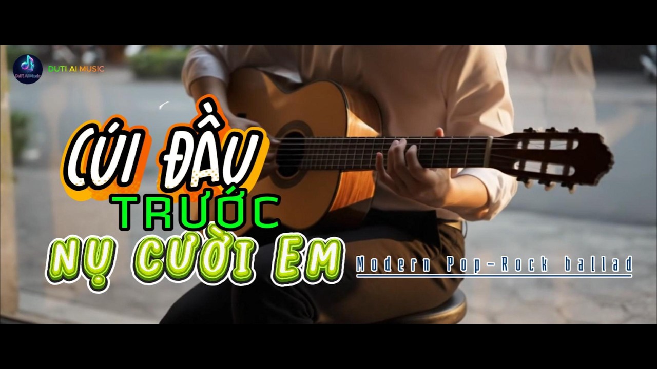 CÚI ĐẦU TRƯỚC NỤ CƯỜI EM - Modern Pop-Rock ballad.