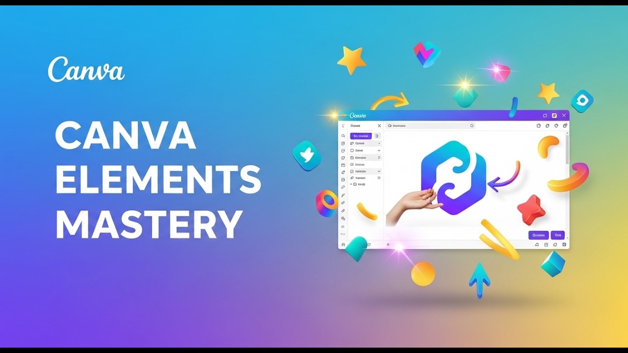 Canva Elements Toolbar Complete Guide | Create Logo Using Elements