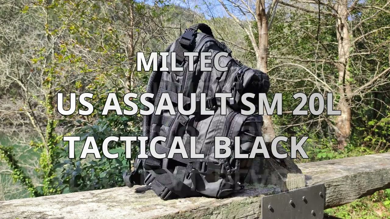 mil tec 20l us assault sm tactical black REVIEW de la mochila 👣🌏 y análisis VS modelo anterior!