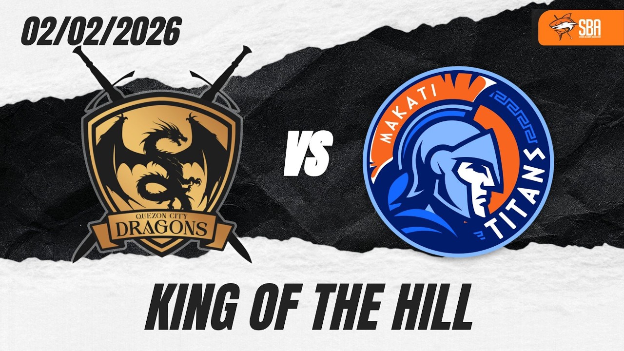 LIVE: QUEZON CITY DRAGONS vs. MAKATI TITANS | SBA SEASON 2 | February 2, 2026