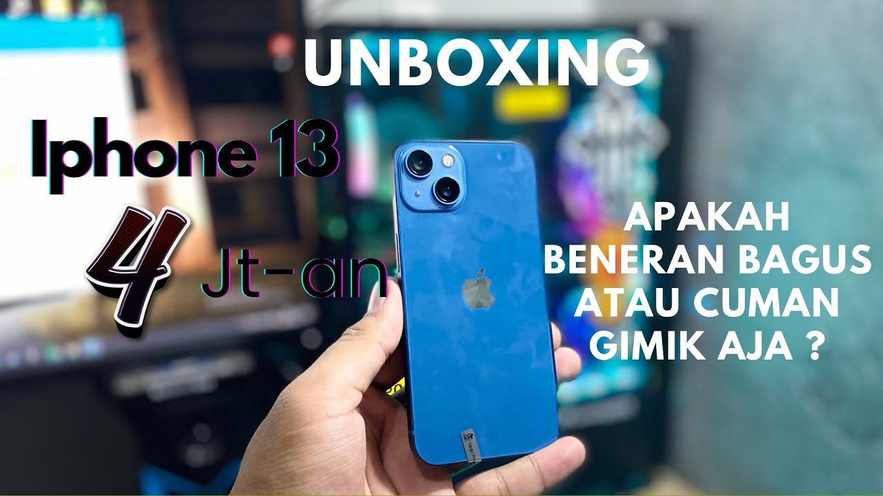 Unboxing Iphone 13 esim wifi only | Apakah bener katanya hp banyak minesnya simak vidio sampe ahir