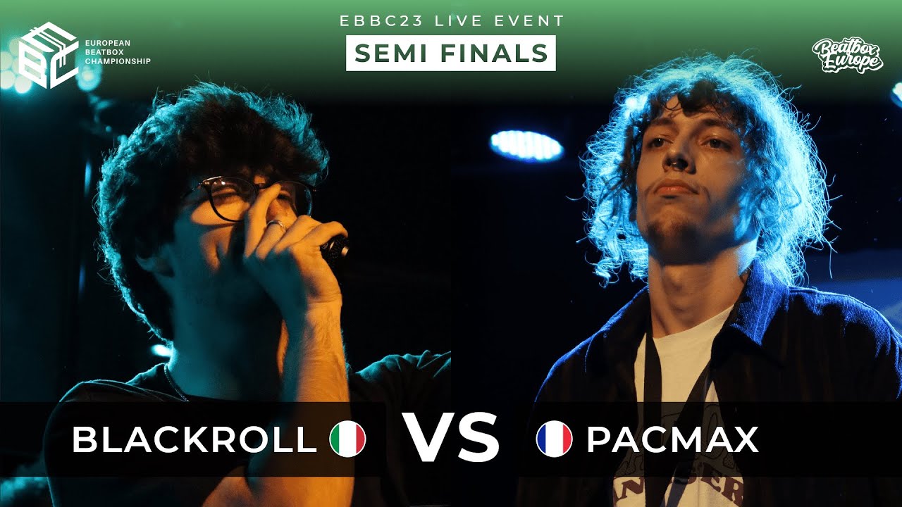 BlackRoll 🇮🇹 vs PacMax 🇫🇷 💥​ //½ FINAL //FACE OFF//#beatbox #music #battle #beat #beats #beatboxing