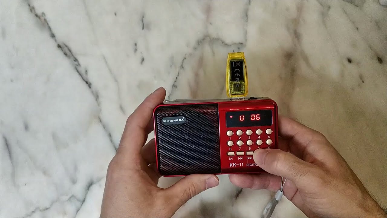 Digital Mini Radio FM Handhold Portable Music Player Speaker USB Charging - www.aliexpress.com