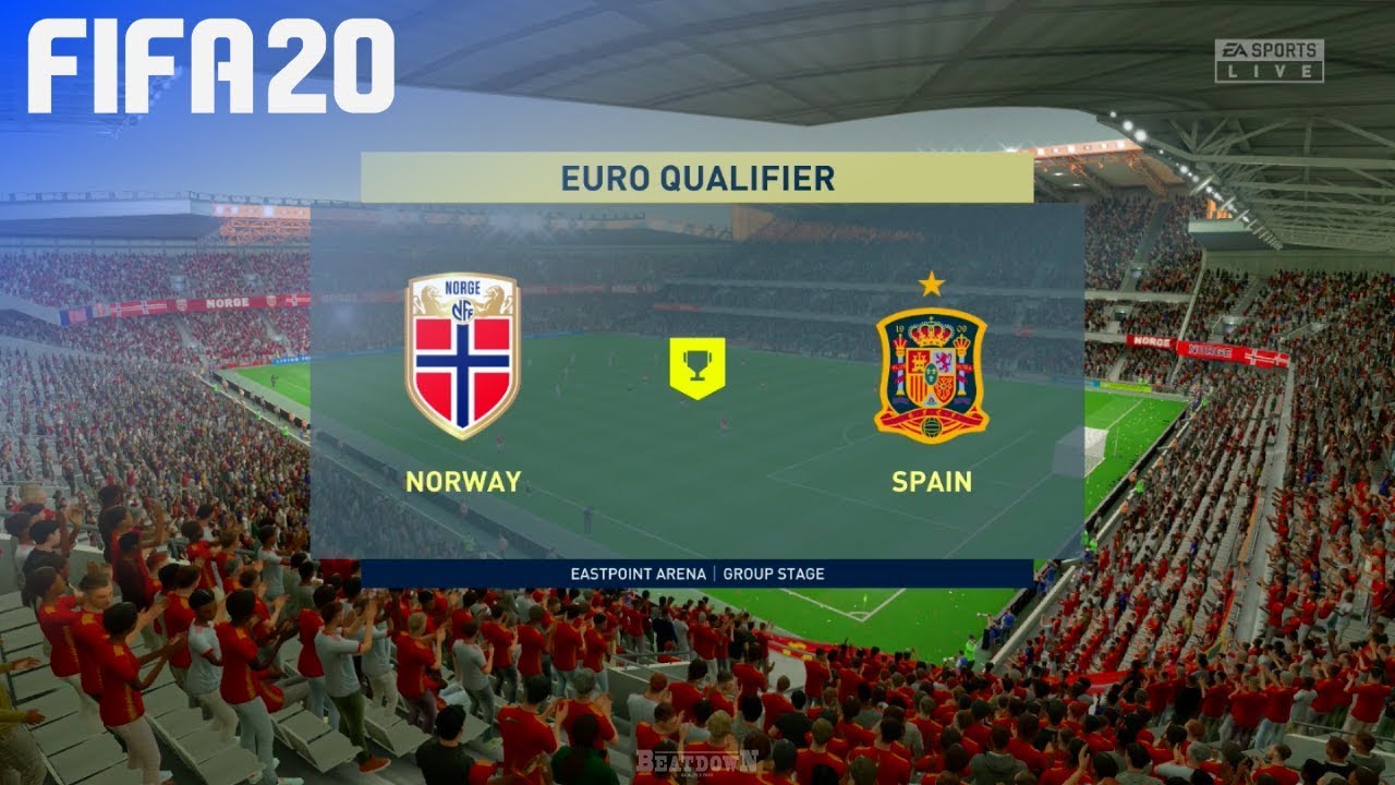 FIFA 20 - Norway vs. Spain (EURO 2020 Qualifier)