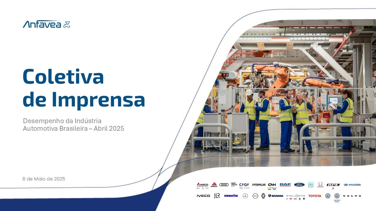 Coletiva de Imprensa ANFAVEA - 08 de maio