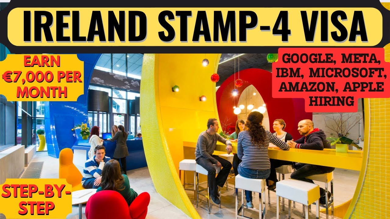 Ireland Stamp 4 Visa | 4-Year Work Visa | High Salary Jobs in Ireland | Dream Canada