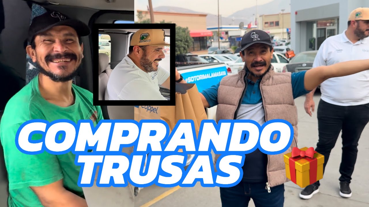 LE COMPRAMOS TRUSAS A CATRACHO #patrullaespiritual #tazodorado