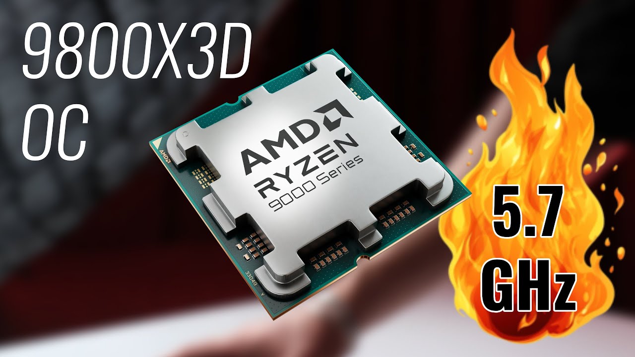 9800X3D'ye Overclock Yaparak Performansını Uçurdum.