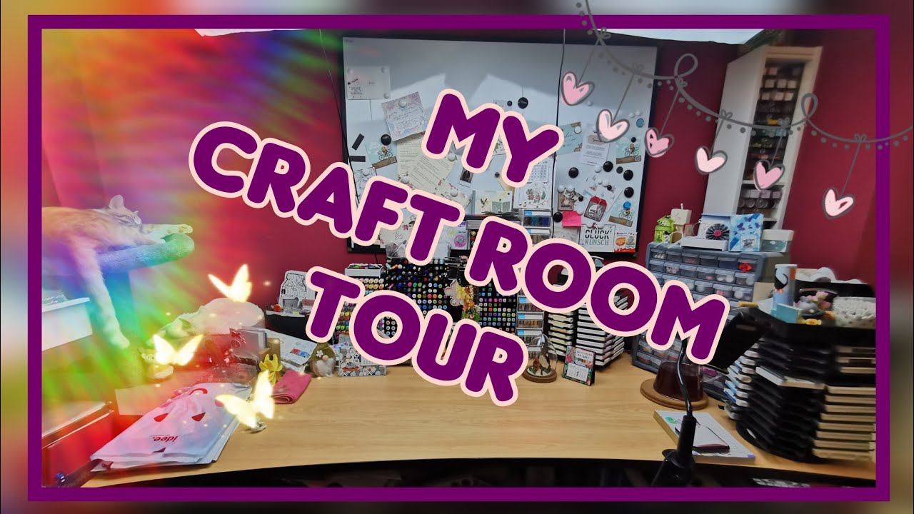 Craft Room Tour ~ Mein Bastelzimmer🎨✨