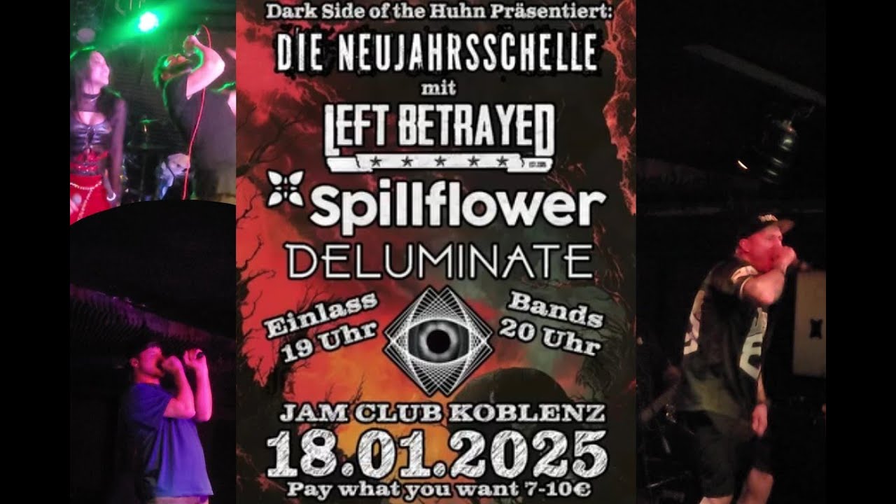 DSOTH presents Die Neujahrsschelle mit Left Betrayed + Spillflower + Deluminate