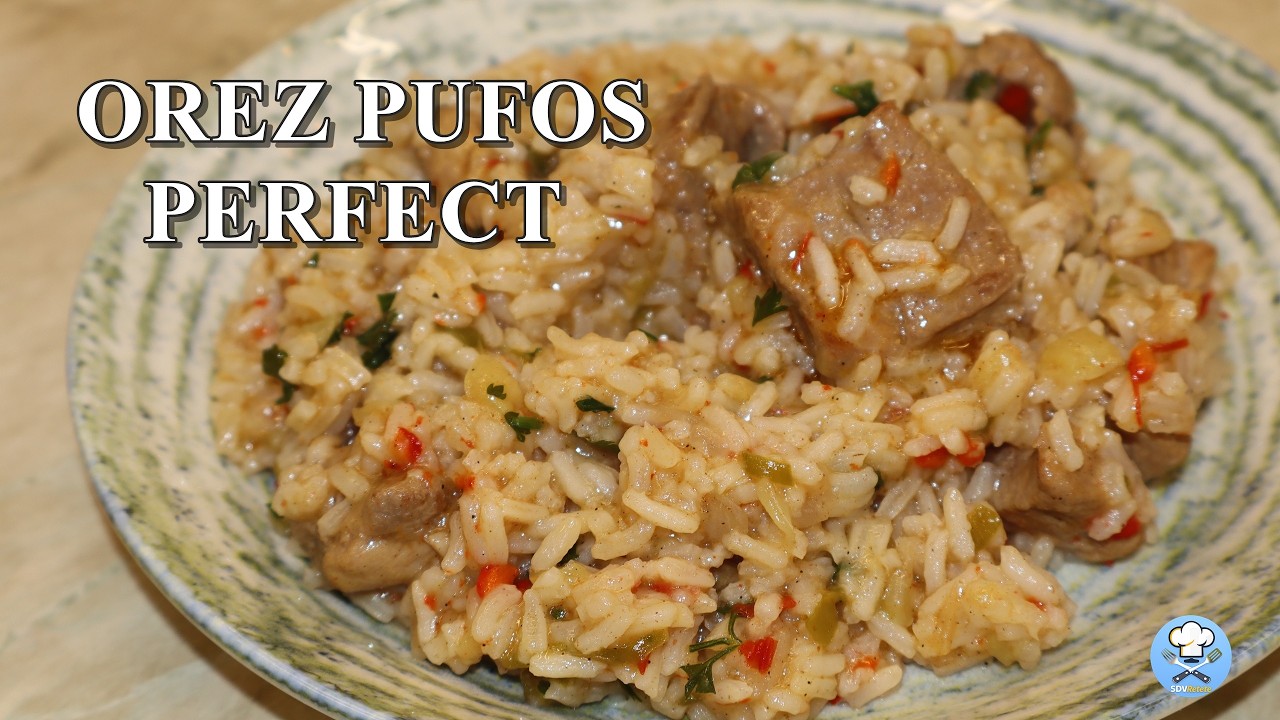 Cel mai bun pilaf cu porc | Orez pufos si carne frageda (reteta traditionala)