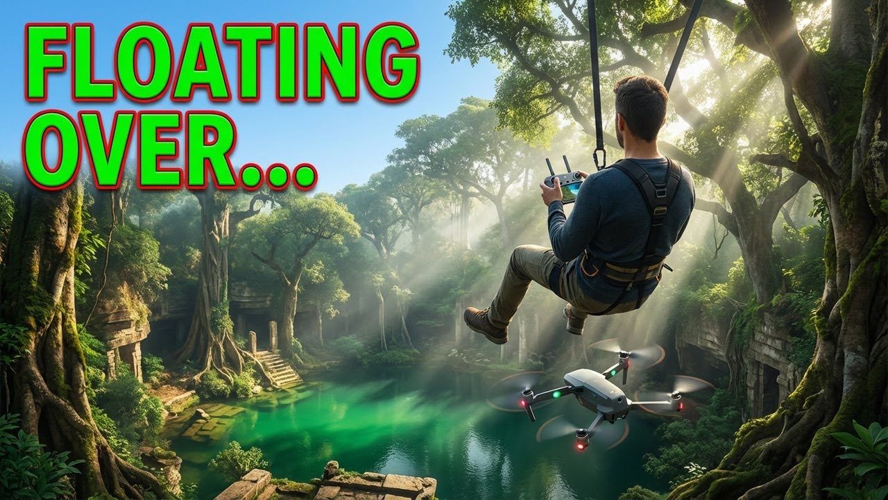 Floating Over Nature's Hidden Masterpieces