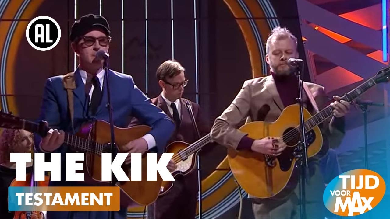 The Kik - Testament LIVE (Boudewijn de Groot) | TIJD VOOR MAX