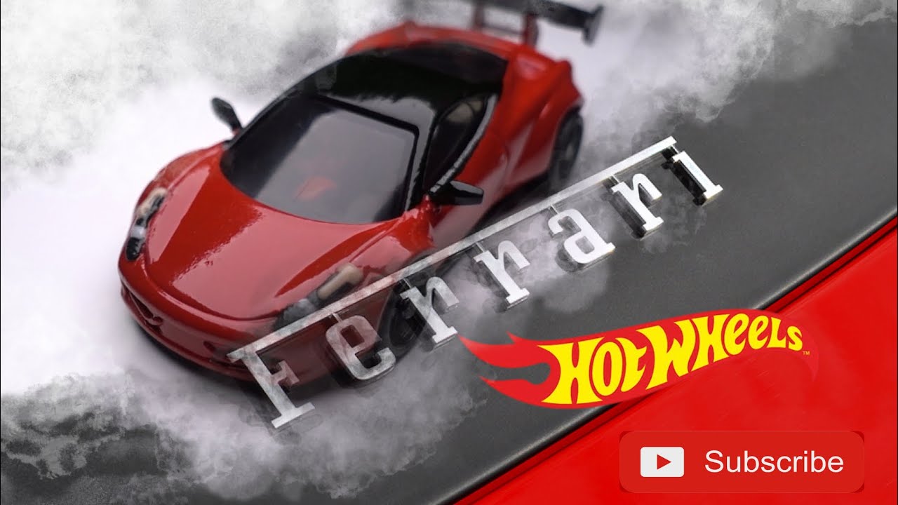 Custom Hot Wheels Ferrari 458