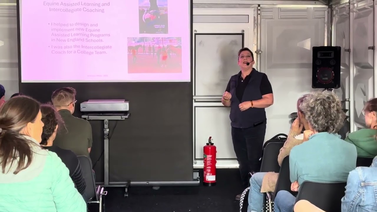 Horse Speak at the Mustang Makeover with Sharon Wilsie