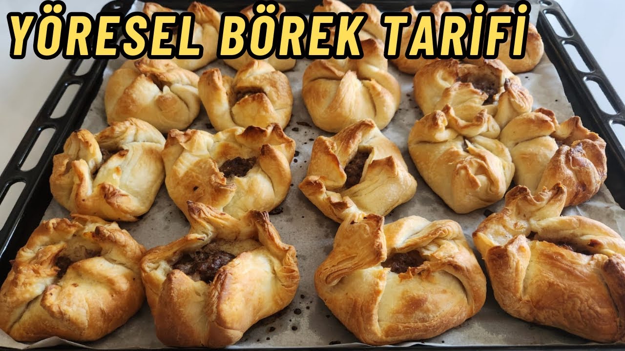 AĞZI AÇIK YÖRESEL BÖREK TARİFİ ✅ AÇIK BÖREK NASIL YAPILIR 🏆 KOLAY BÖREK TARİFİ✌️