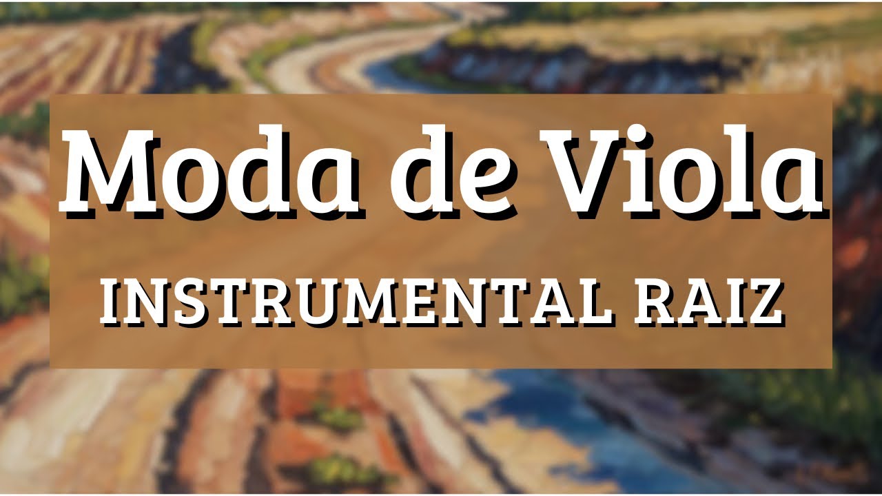 Viola Instrumental 4K: Música Raiz & Pinturas Rurais para Ambientes