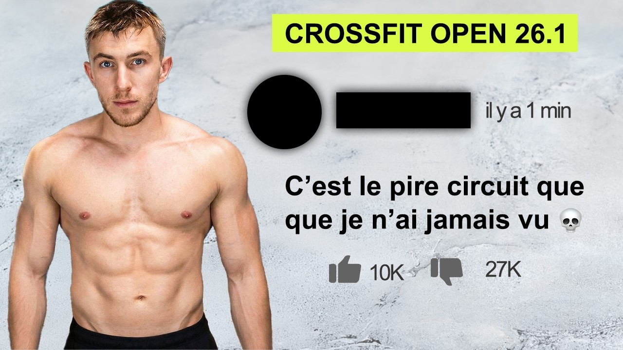 J'ai fait le WOD des Opens de CrossFit 26.1 (c'est impossible ??)