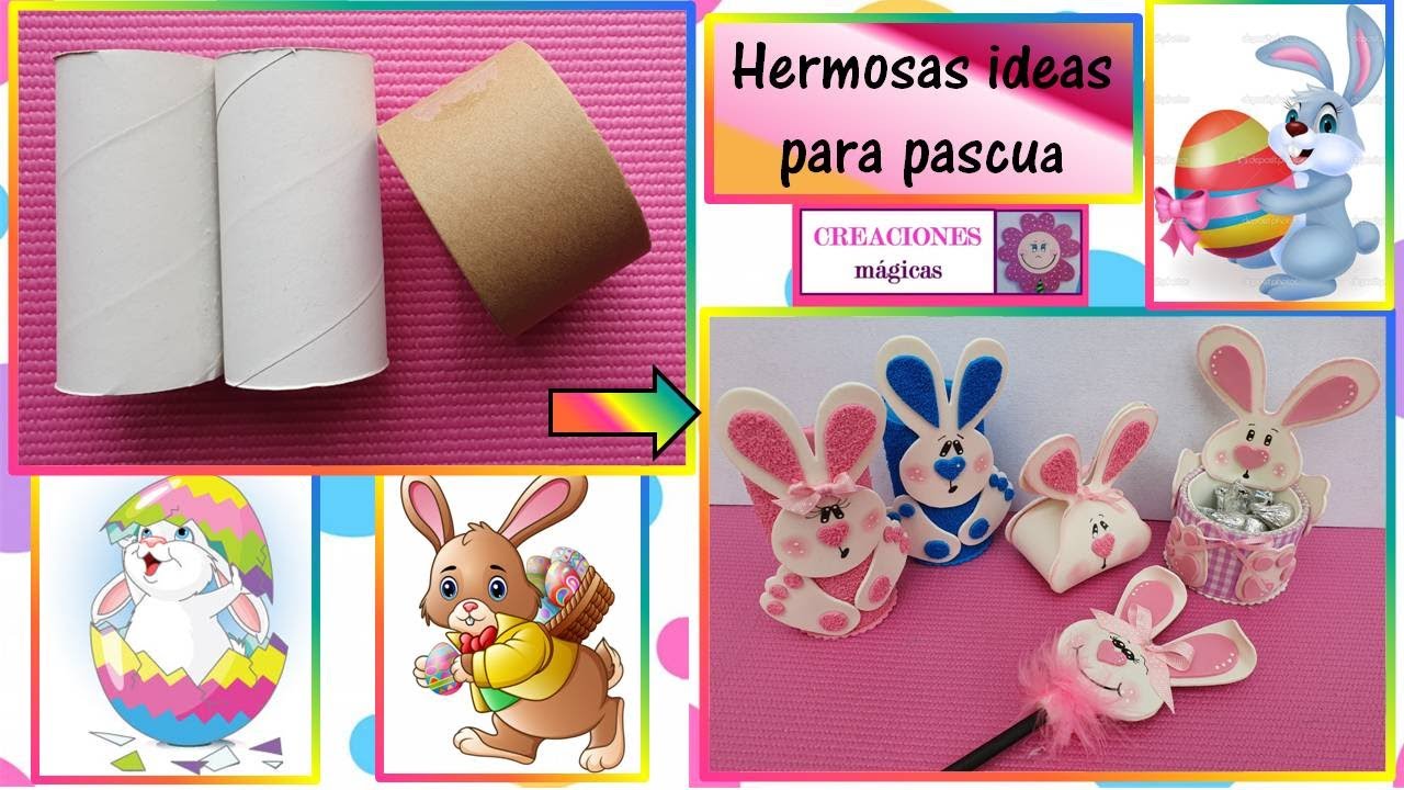 ♥♥Hermosas ideas para pascua♥Creaciones mágicas♥♥