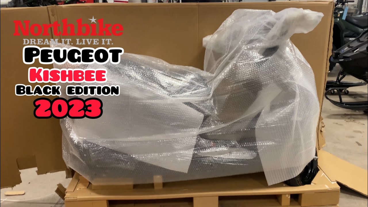 peugeot kishbee black edition 2023 😍 unboxing peugeot kishbee black edition 2023