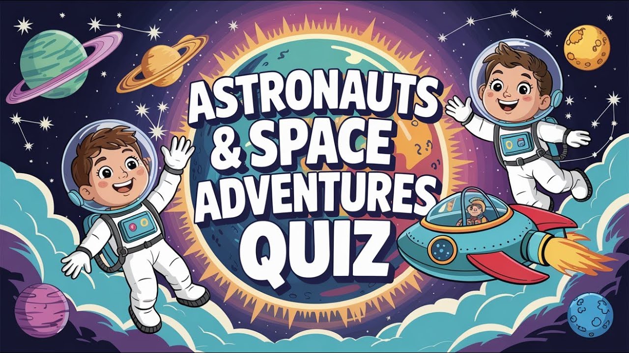 Astronauts & Space Adventures Quiz | Fun Space Explorers Quiz | Chillipop